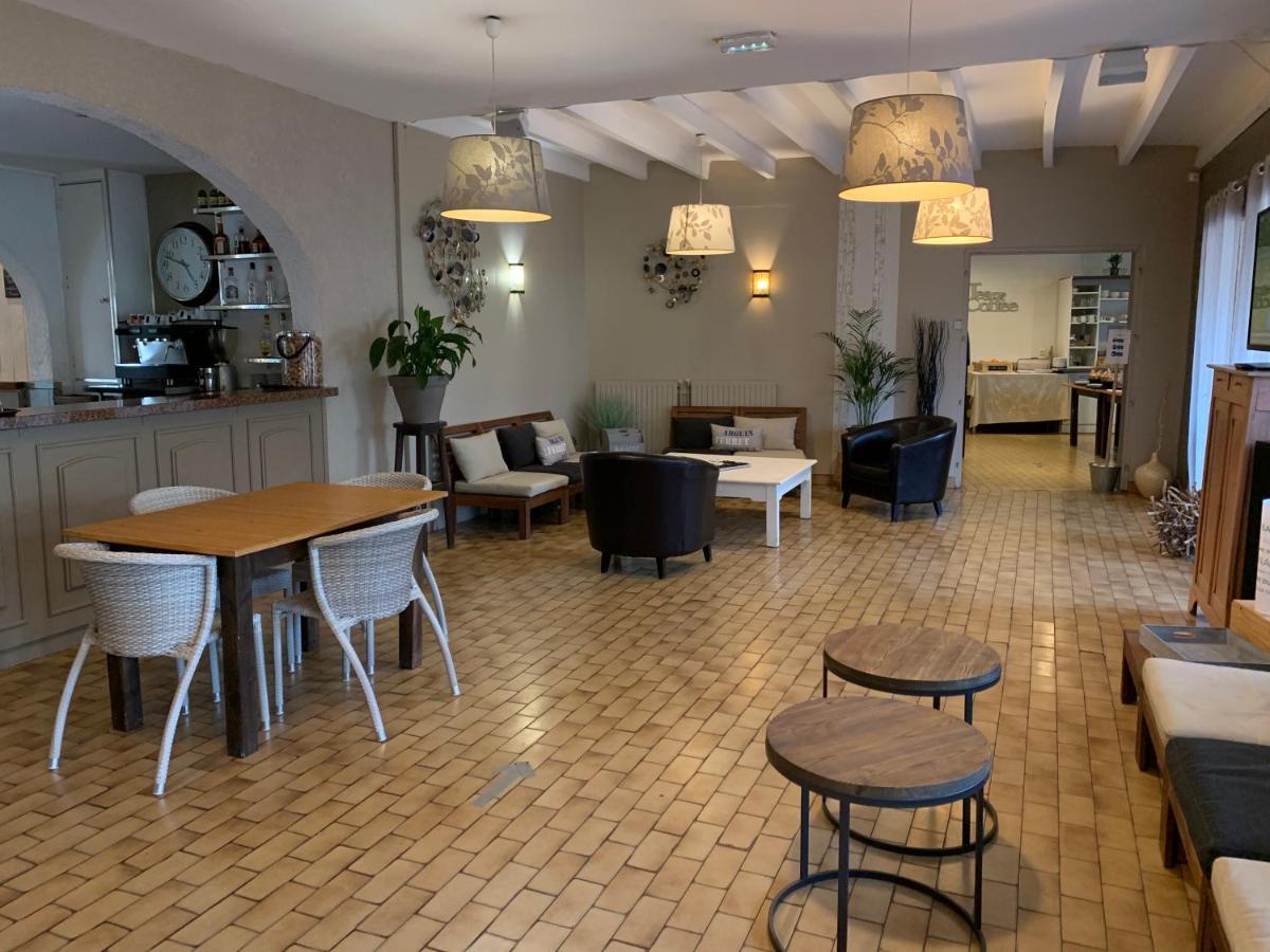 Logis Hotels - Hotel Et Restaurant L'Oceana Lanton Exteriör bild